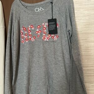 Chasor AC/DC embroidered AC DC Chasor top.